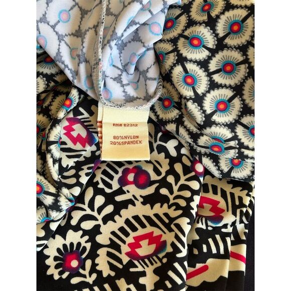 Aryeh Women's Geometric Wide-Leg Palazzo Pants Multicolor Size S - Picture 3 of 7